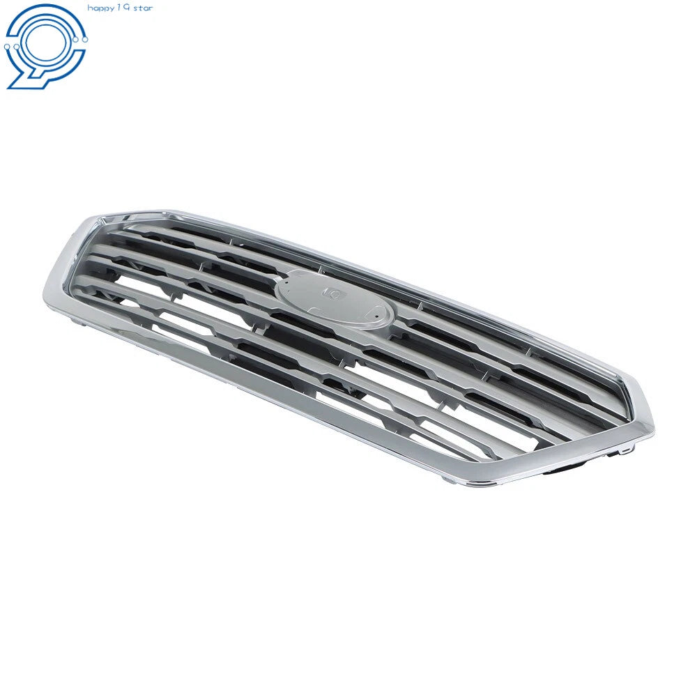Front Bumper Grille for Subaru Outback (2015-2017) Chrome Plastic
