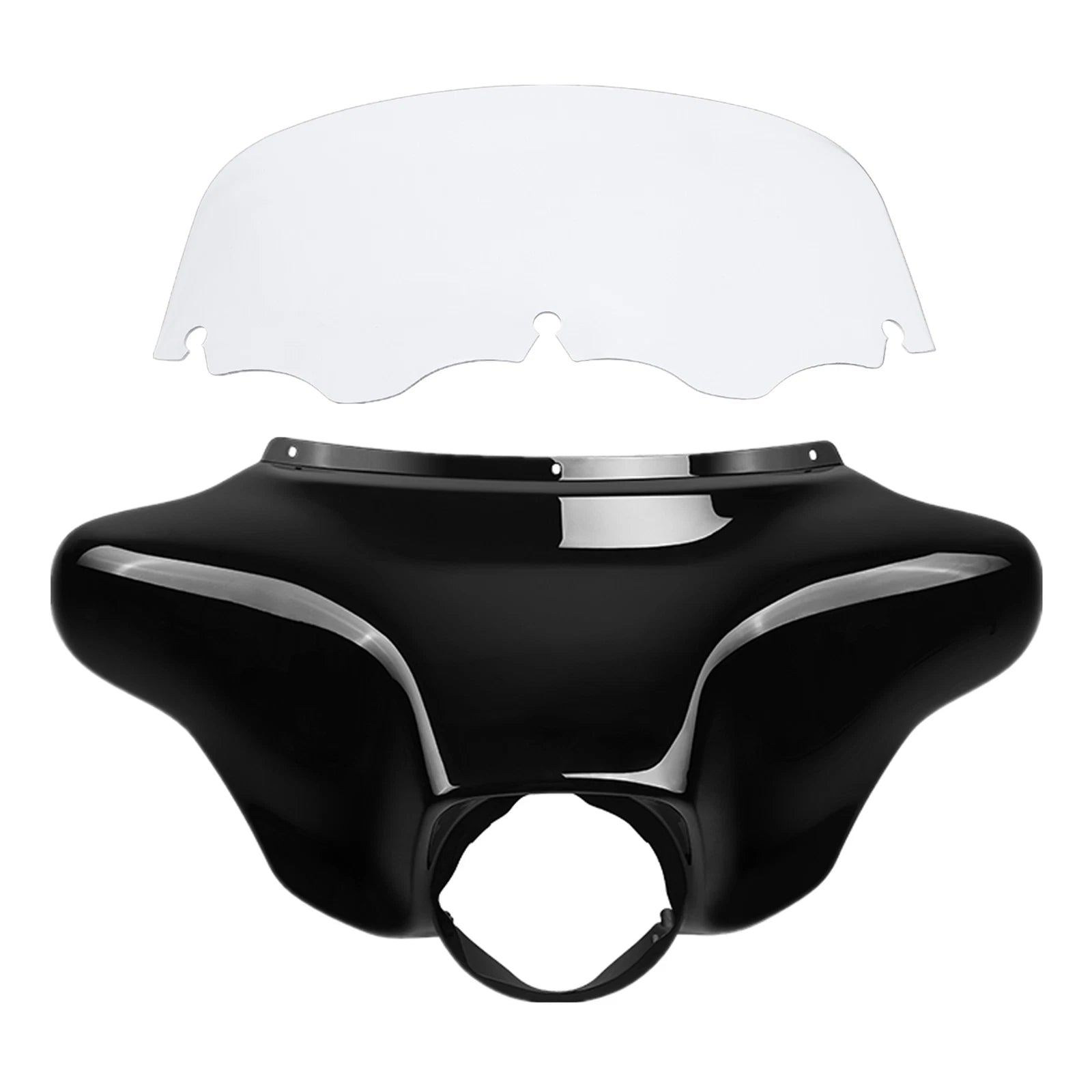 Batwing Fairing & 8" Clear Windshield for Harley Touring (1996–2013)