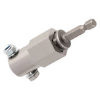 Stainless Steel Top Wind Trailer Jack Crank Handle Cordless Drill Adapter