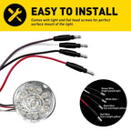 Dual Revolution 17LED Watermelon Light for 12V Trucks Trailers (EXV)