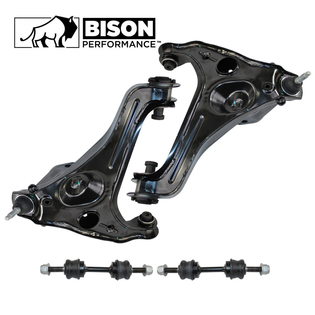 Set of 4 Front Lower Control Arm Sway Bar Links for Ford Lincoln