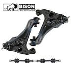 Set of 4 Front Lower Control Arm Sway Bar Links for Ford Lincoln