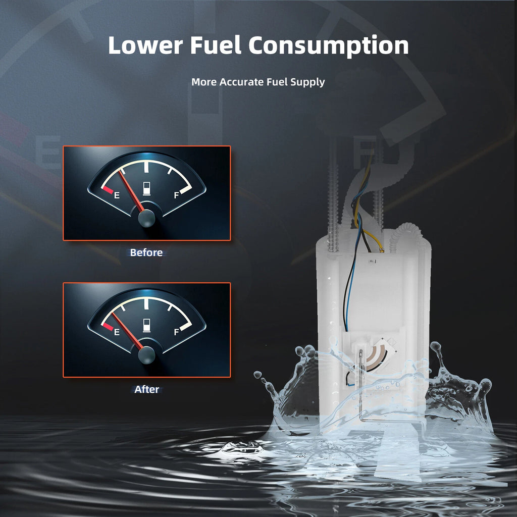 Fuel Pump for Chevy Cavalier 2000–2005, Grand Am, Alero 2.2L, 2.4L, 3.4L