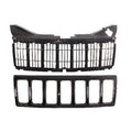 Replacement Black Ready to Paint Plastic Front Grille (See compatibility Chart)