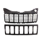 Replacement Black Ready to Paint Plastic Front Grille (See compatibility Chart)