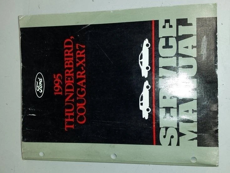 OEM Car Shop Service Manual for Thunderbird Cougar (1995) FCS-12196-95