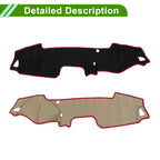 Dashboard Cover Mat for Mazda MX-5 ND RF Miata (2015–2020) Black Red
