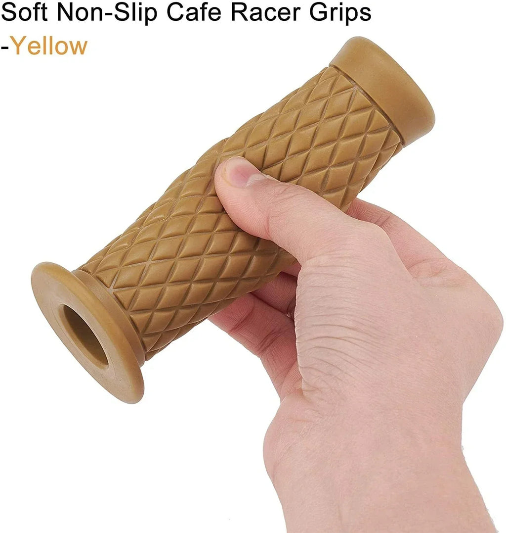 7/8" Motorcycle Hand Grips for Honda CBR600RR, Grom 125 (2007-2023)