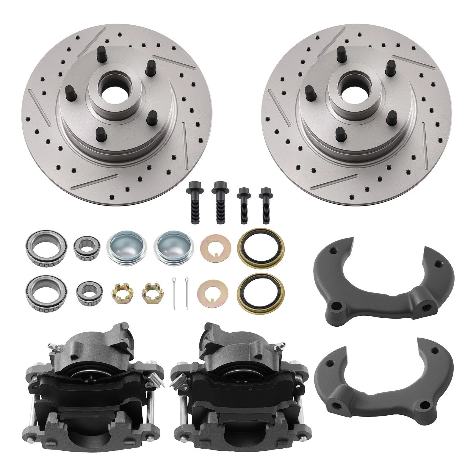 Front Brake Rotor Kit 11" for Ford Mustang II (1974–1978) 5 x 4.75"