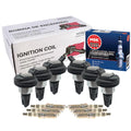 Set of 6 Ignition Coils & 6 NGK Iridium IX Spark Plugs for Buick Chevy GMC
