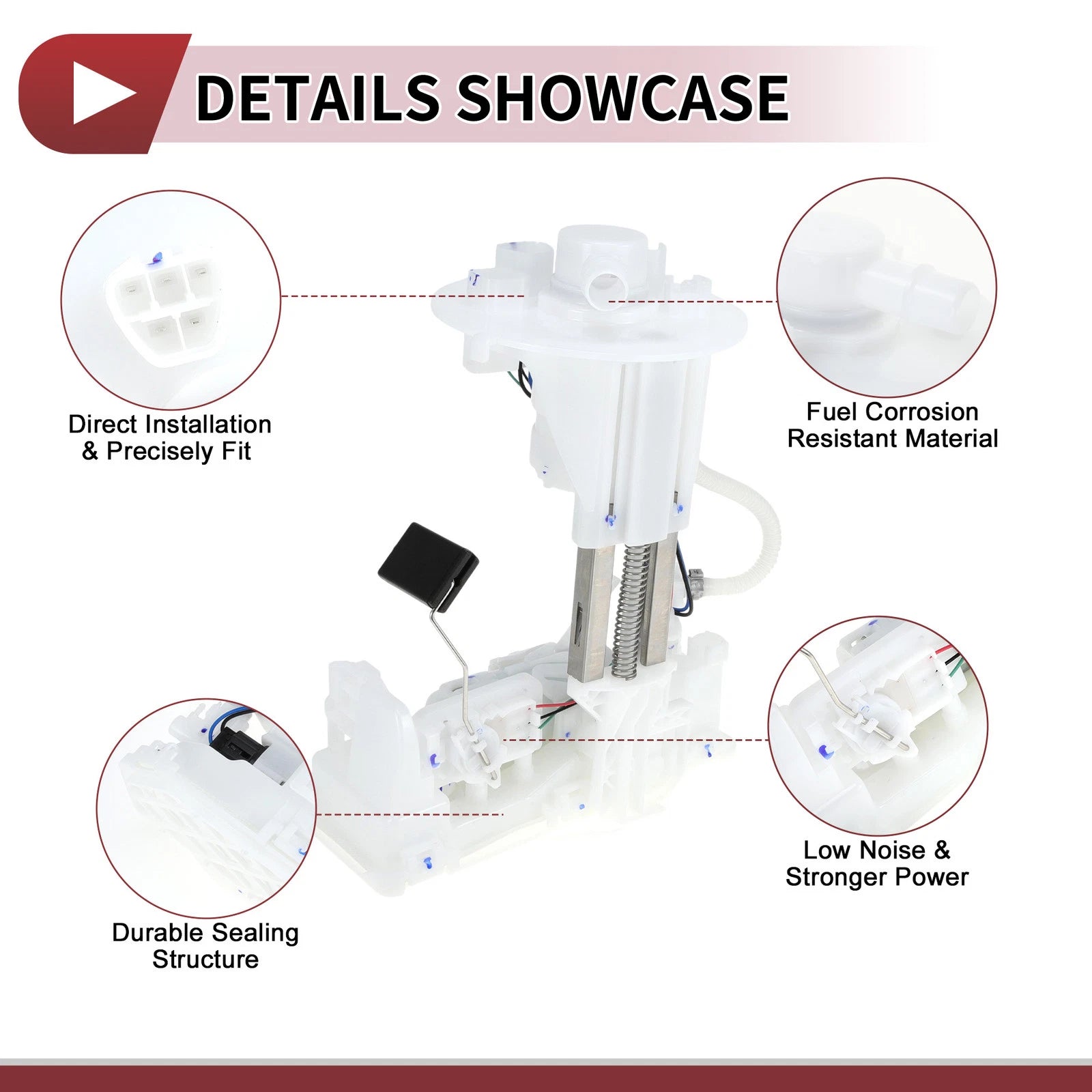 Electric Fuel Pump Assembly No. 77020F4040 for Toyota C-HR (2017–2020)