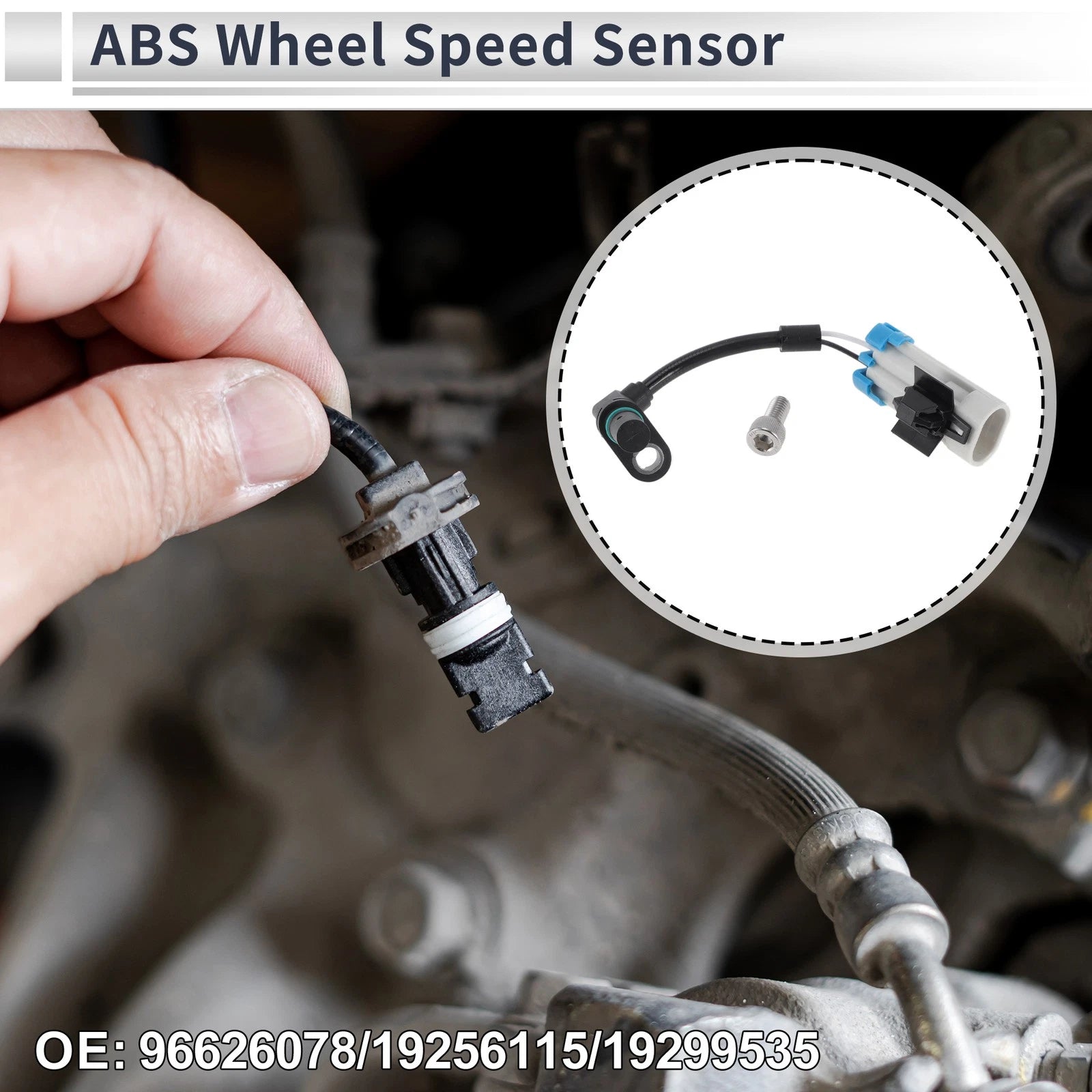 ABS Wheel Speed Sensor for Chevrolet Captiva Sport (2012–2015) Front Left/Rear Left