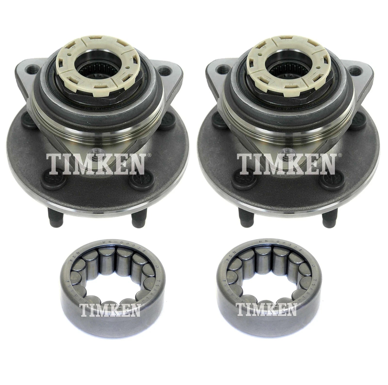 Wheel Bearings & Hubs Kit for Ford Ranger 4WD (ABS) (2011–2021) Timken