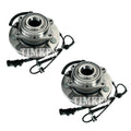 Set of 2 Wheel Bearing and Hub Assemblies for Chrysler Dodge Ram VW FWD