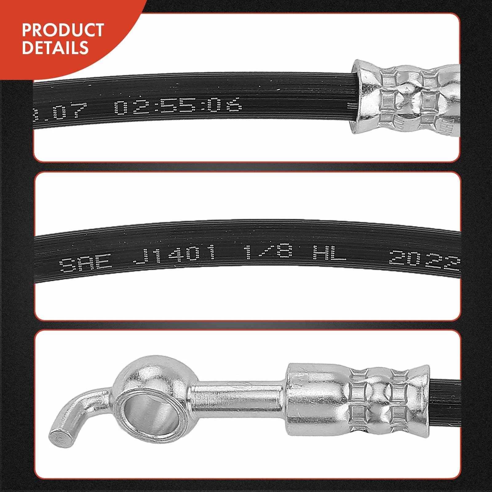 Rear Left Brake Hydraulic Hose for Kia Rondo (2007–2010)