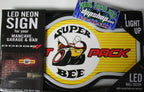 LED Lighted Neon Sign for Dodge Super Bee Scat Pack R/T (1968–1971)