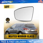 Left Heated Mirror Glass with Mounting Plate for Nissan Murano (2009–2014) GA-NI1120