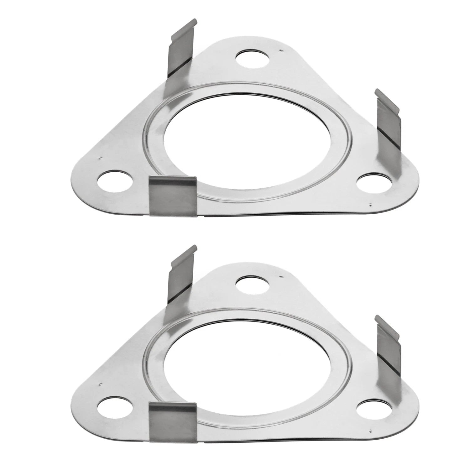 2X Exhaust Pipe Flange Gasket Set for Audi A3 TT Quattro Eos R32 (2006–2010)