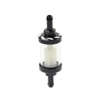 8MM 5/16 Inline Reusable Motorcycle Gas Fuel Filter for Universal Models