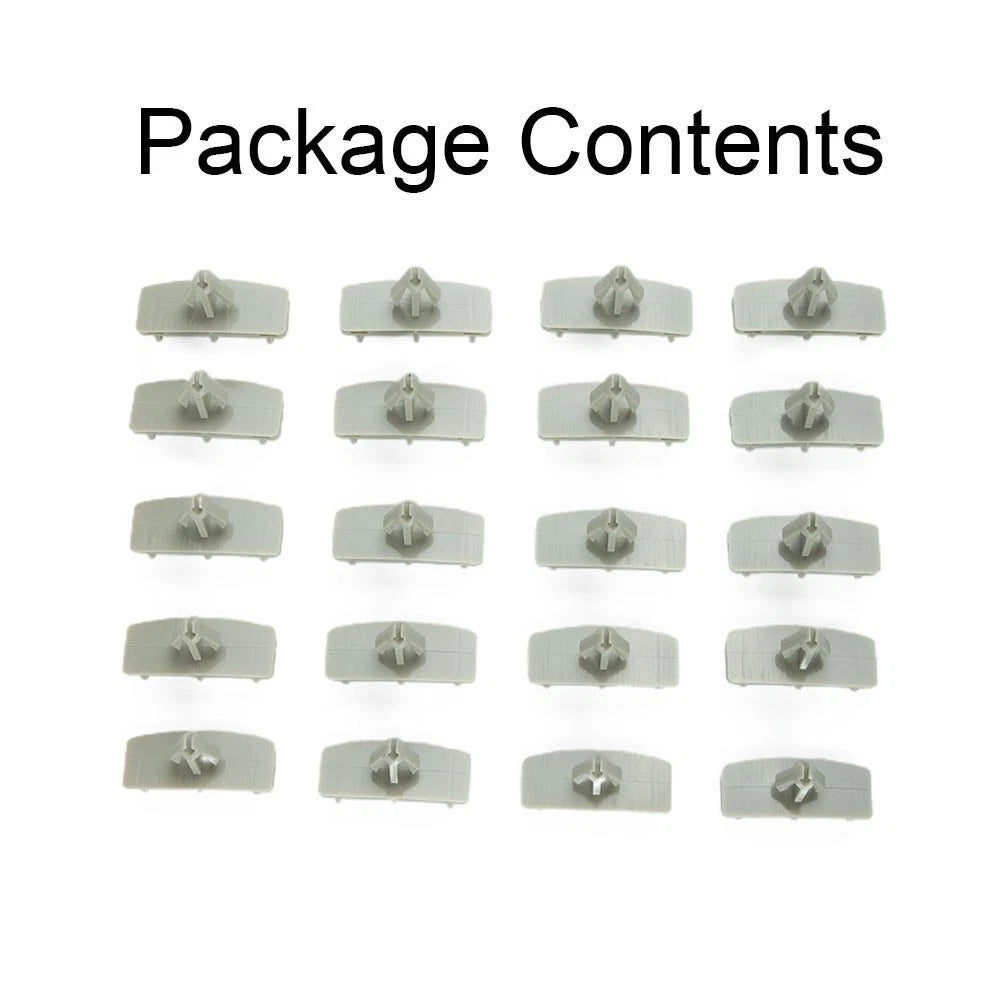 Retainer Moulding Clips for Car Truck (Gray)