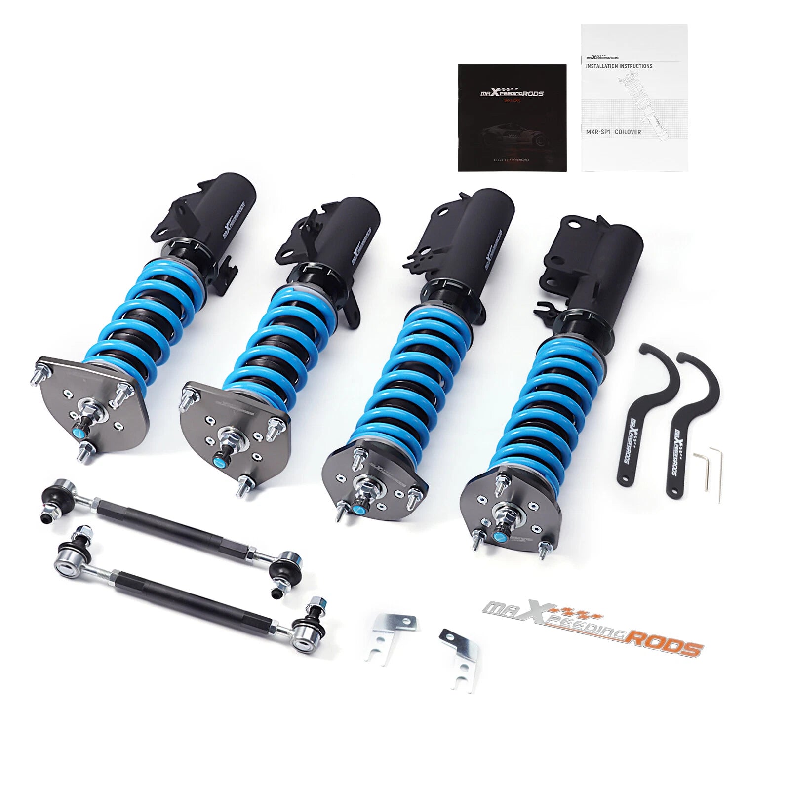 2X T6 Coilovers 24 Way Damper for Toyota Camry L/LE/XLE (2012–2017)
