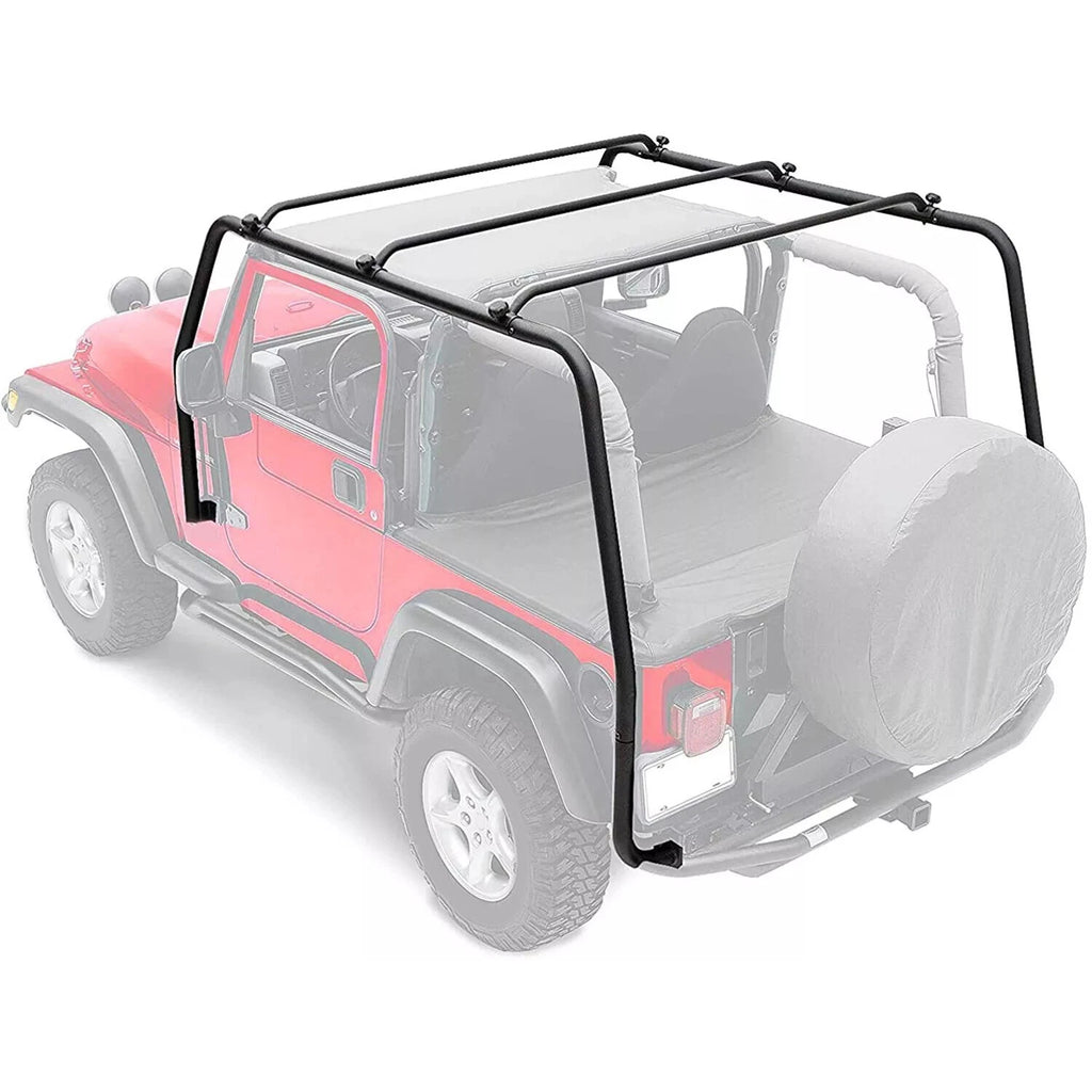 Roof Rack for Jeep Wrangler TJ (1997–2006) Textured Black