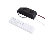 Ceiling Fan Remote Control for 24V DC Motors (1H 2H 4H Timer, Light)