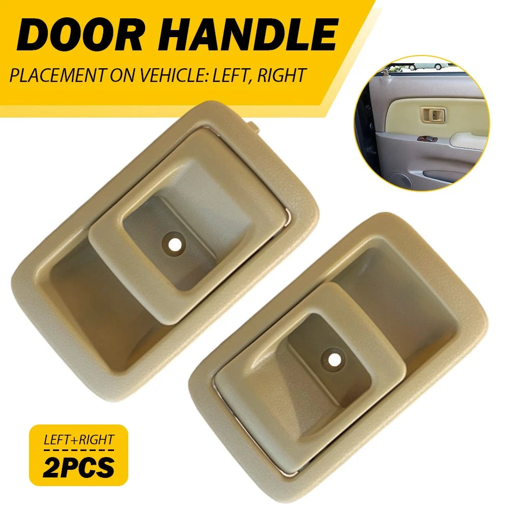 Interior Door Handle for Toyota Tacoma (2001–2004), Camry (1987–1991), 4Runner (1996–2002) Beige