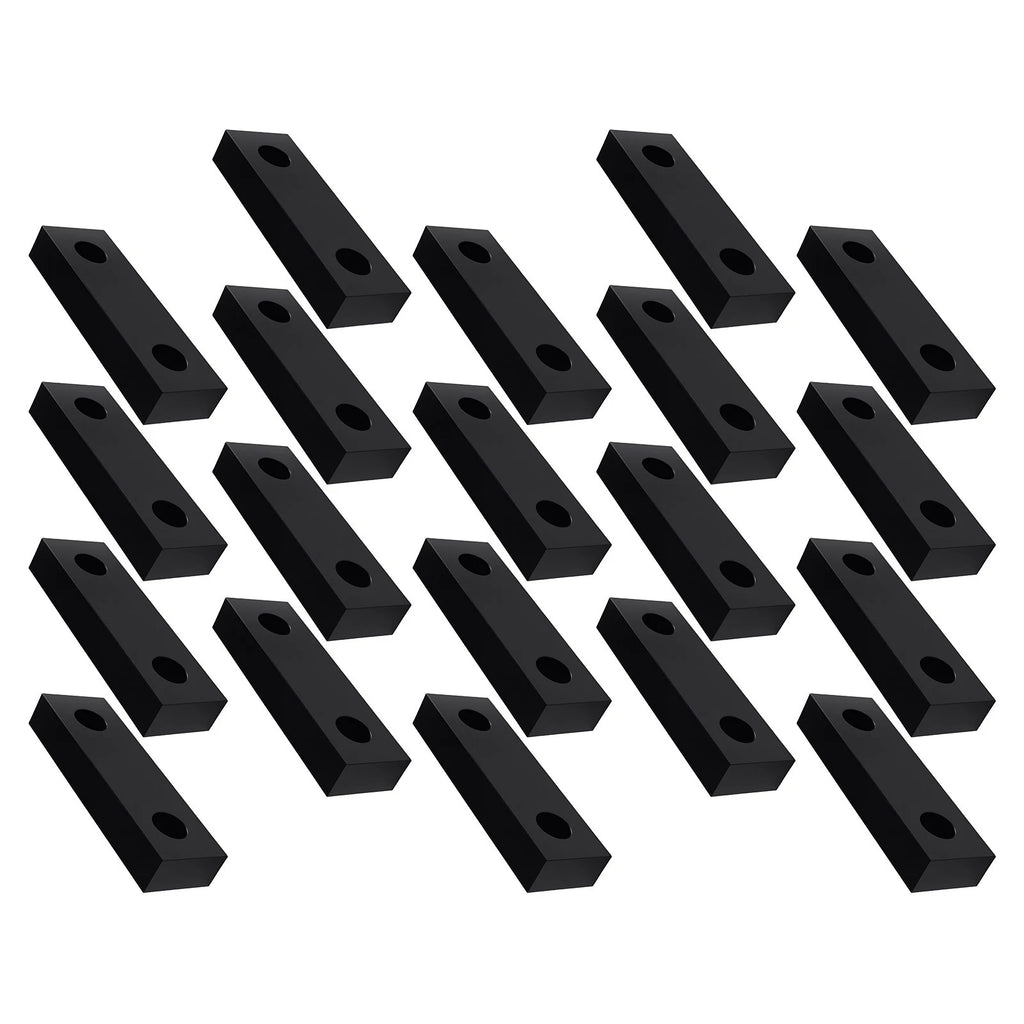 10 Pack 6"x2"x1" Standard Aluminum Soft Jaws