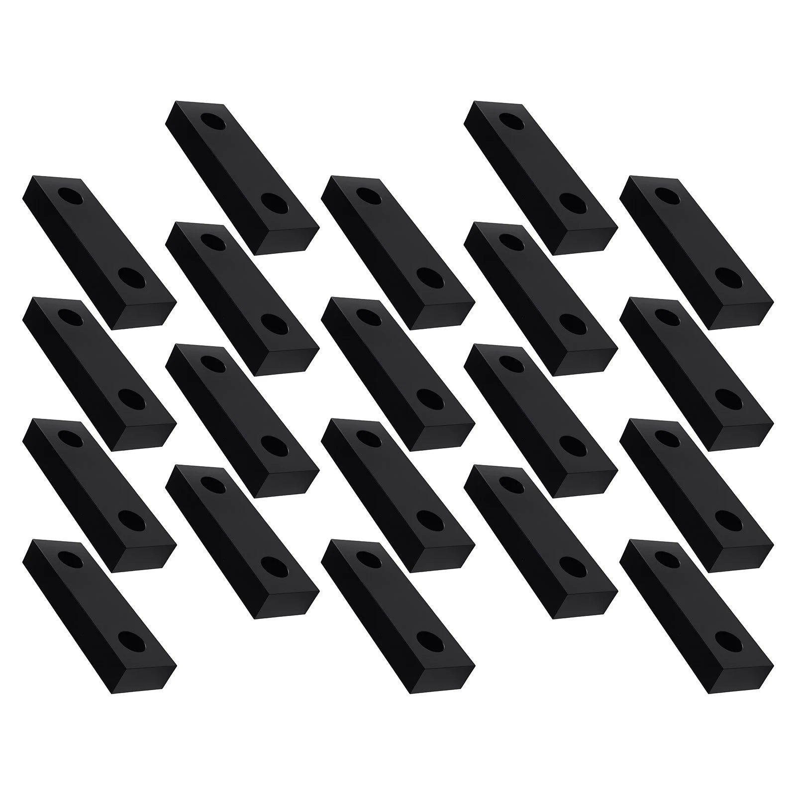 10 Pack 6"x2"x1" Standard Aluminum Soft Jaws