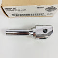 Short Chrome Foot Peg Rest Clevis for Harley-Davidson (OEM 50501112)