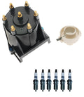 Distributor Rotor Cap & Spark Plugs Kit for Chevy G30 Express 1500 2500 (1996–2002)
