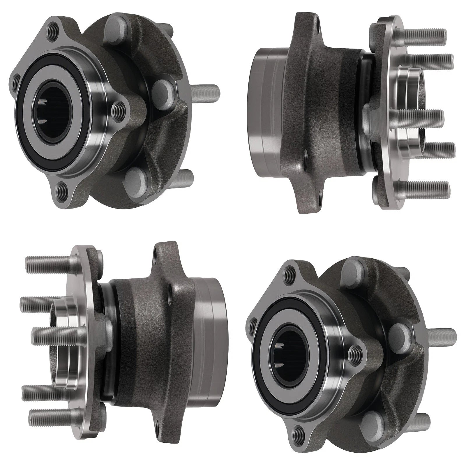 Complete Front and Rear Wheel Hub Bearing for Subaru Impreza (2008–2013)