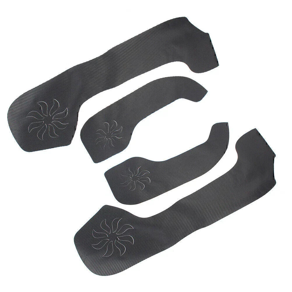 4 Pcs Car Door Anti Kick Pad Protection Covers for Kia Forte (2009-2013)