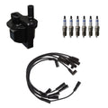 Set of 6 Denso Ignition Coil Wires & Bosch Platinum Spark Plugs for Astro Safari (1990–2005)