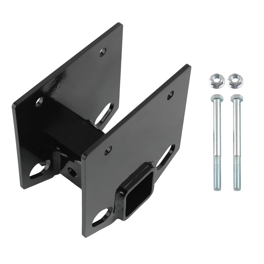 Bumper Hitch Receiver Adapter for RV 2" Receiver Fits 4" x 4" Square Beam (2" )