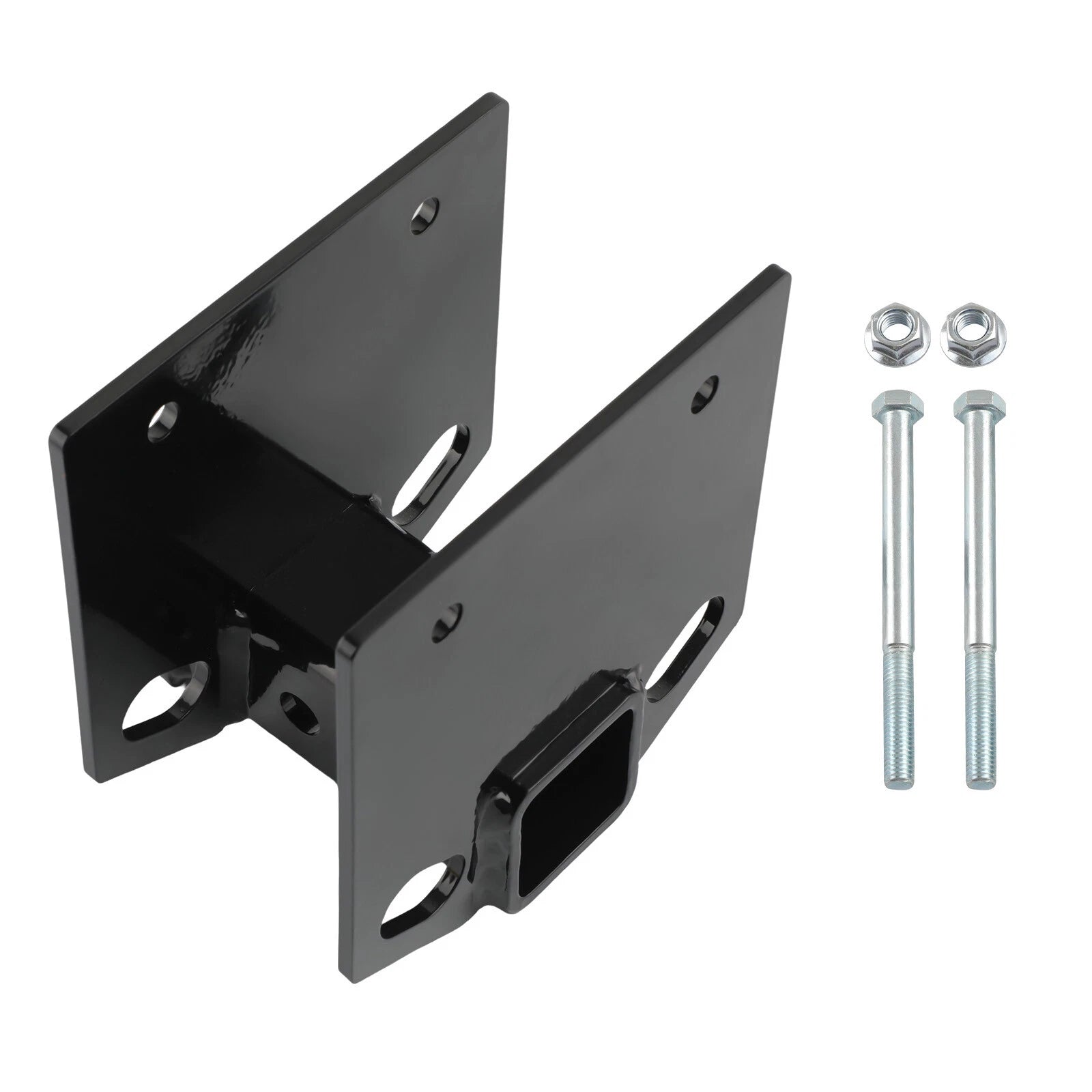 Bumper Hitch Receiver Adapter for RV 2" Receiver Fits 4" x 4" Square Beam (2" )