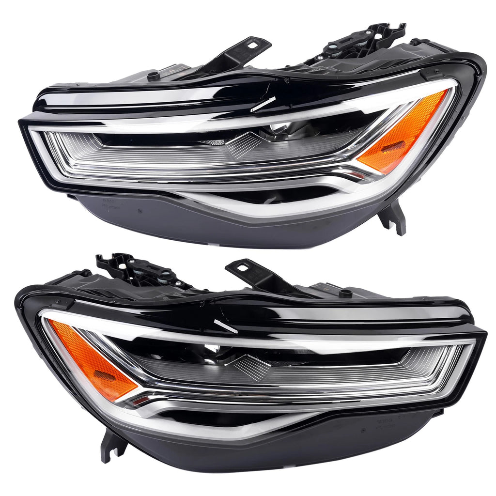 Pair LED Headlights for Audi A6 S6 (2016-2018)
