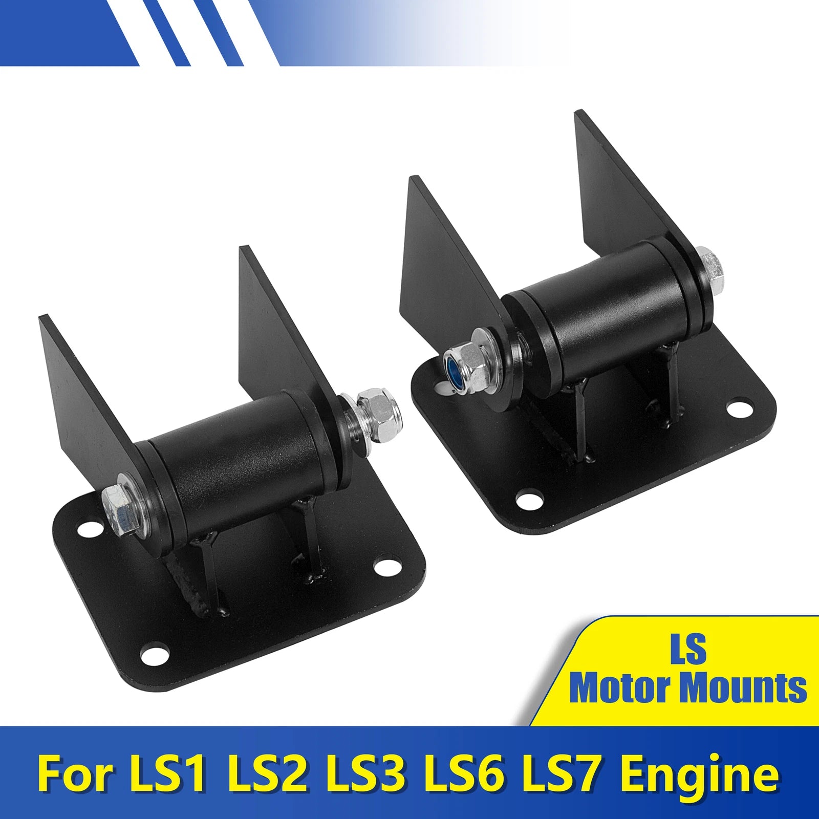 LS Engine Motor Mounts for LS1 LS2 LS3 LS6 LS7 (Universal)