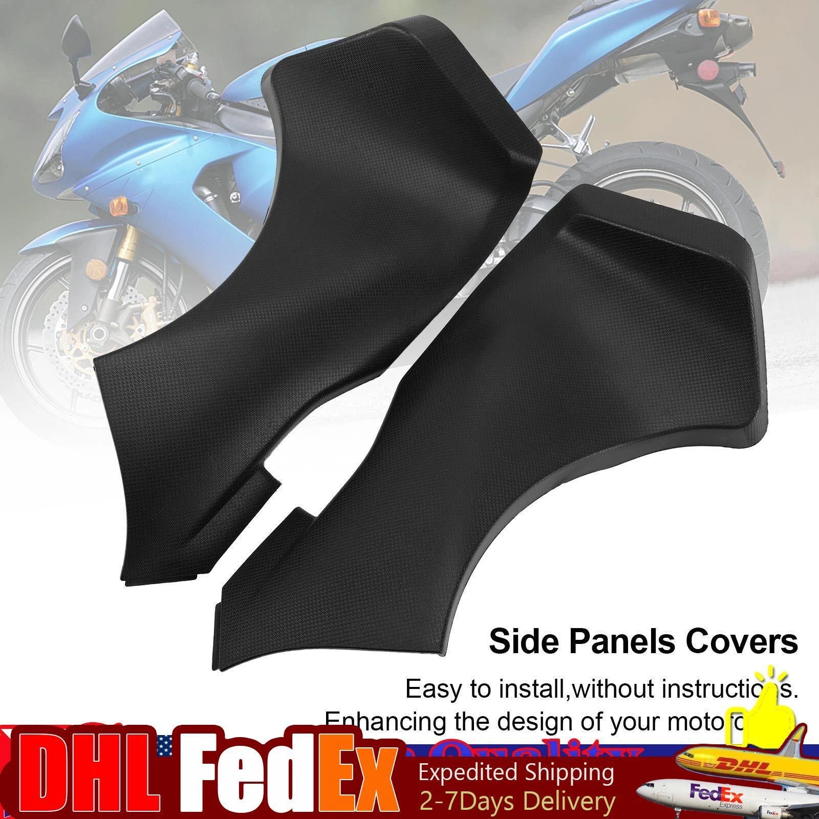 Cowl Cover Panel Trim Fairing for Kawasaki ZX6 ZX6R 636 (2005–2006)