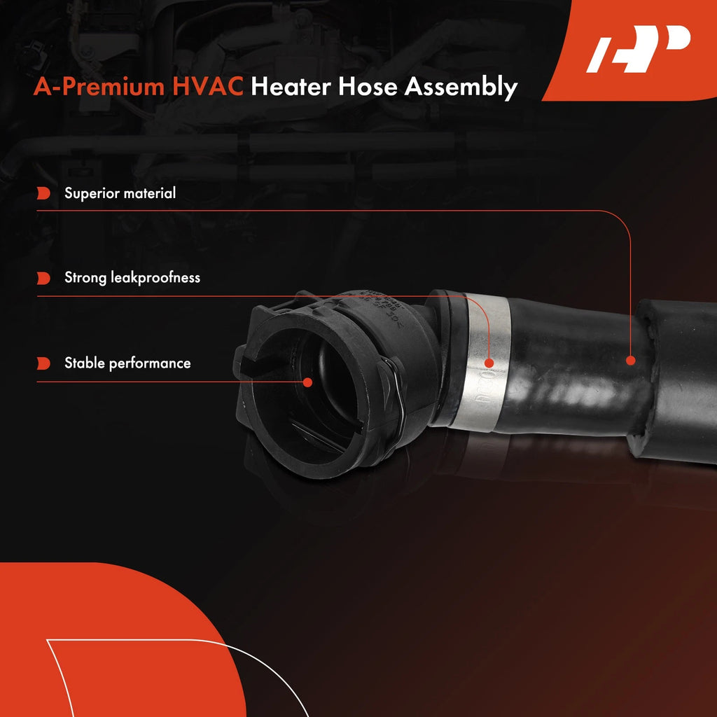 HVAC Heater Hose Assembly for BMW 335i 335xi X1 (2007–2013)