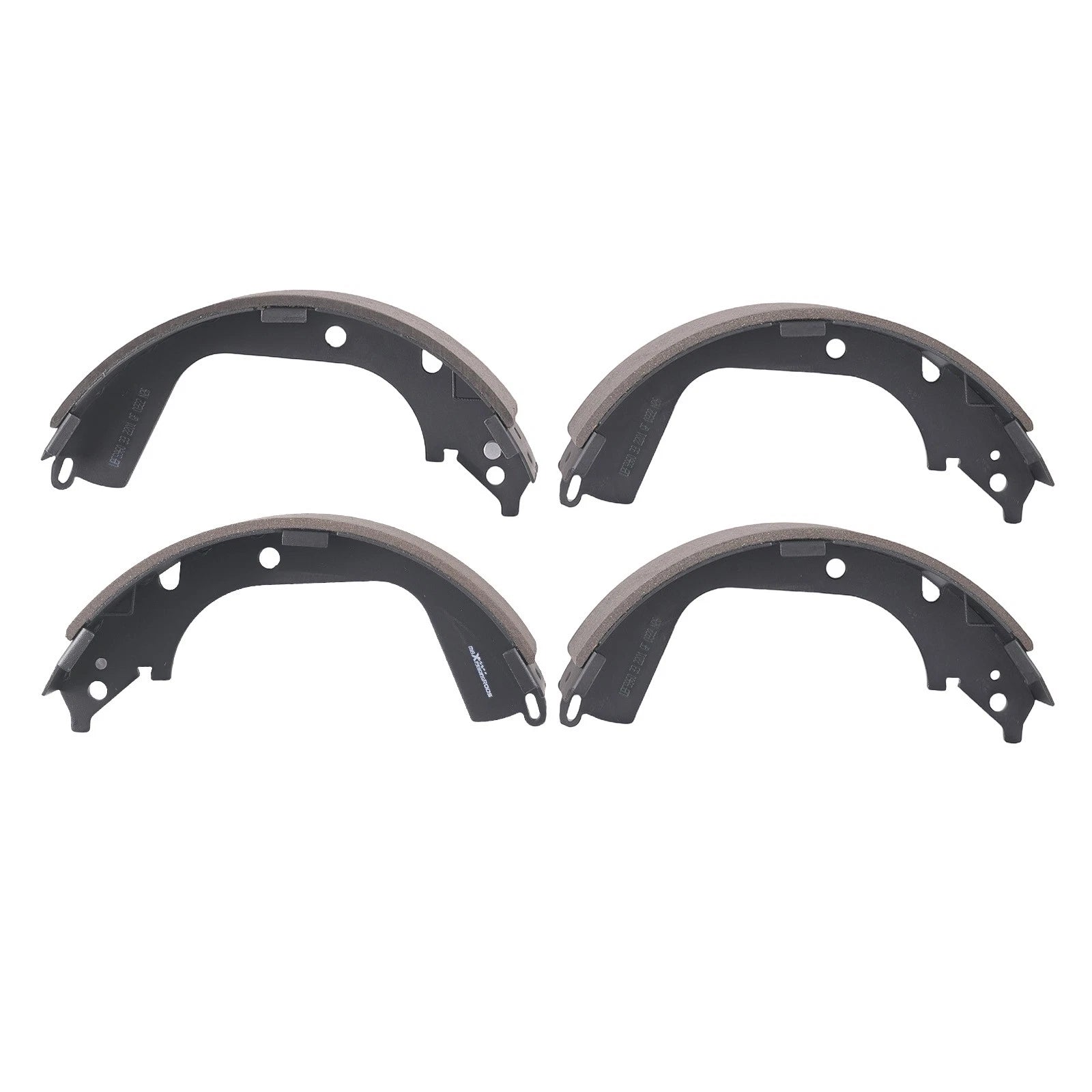 4pcs Rear Brake Shoes Set for GMC Sierra/Chevrolet Silverado 1500 (2008–2013)