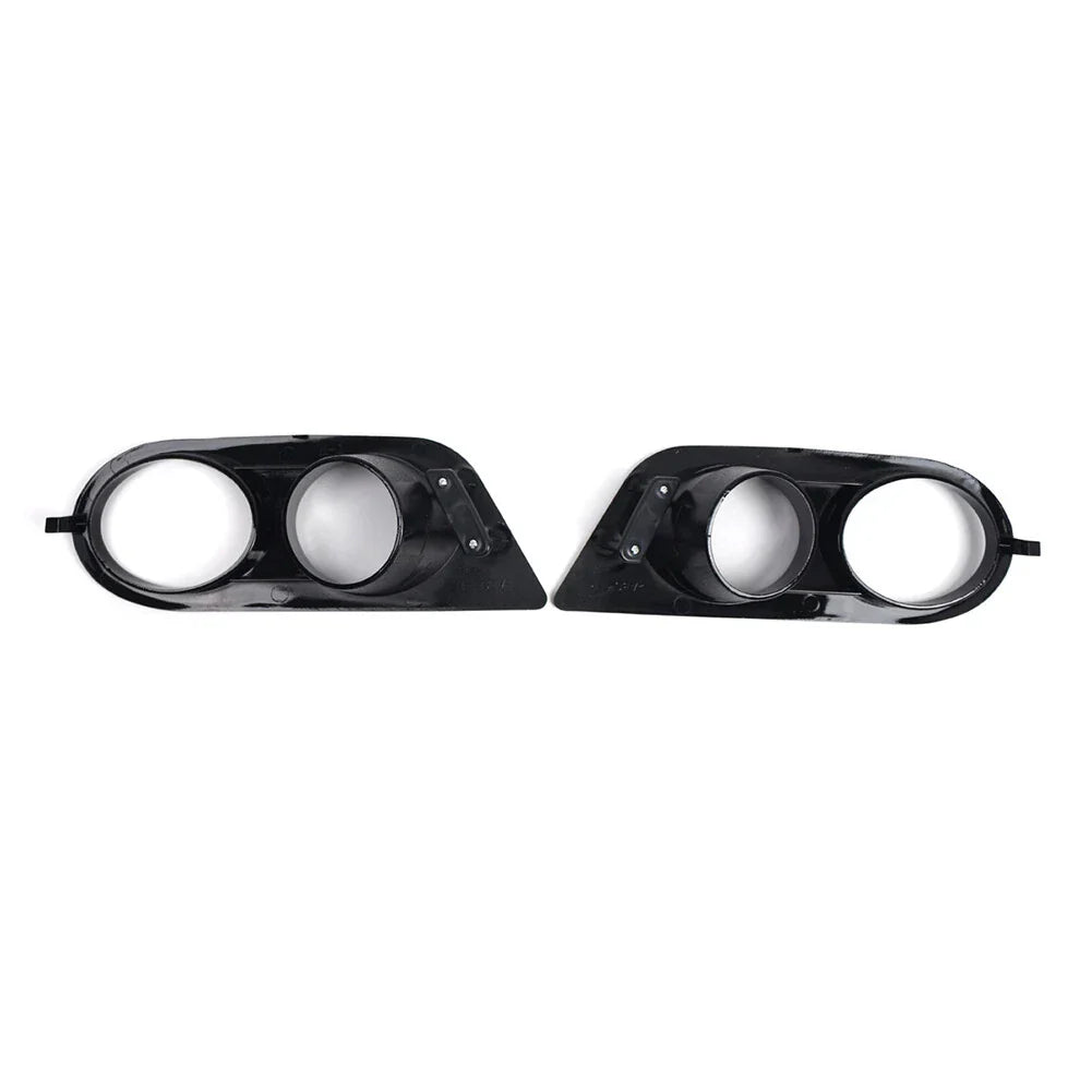 Glossy Black Front Fog Light Covers for BMW E46 M3 (2001-2006)