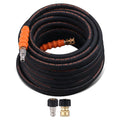 3/8" x 75FT Pressure Washer Hose Kit 4800PSI Steel Wire Braided (Max 248°F)