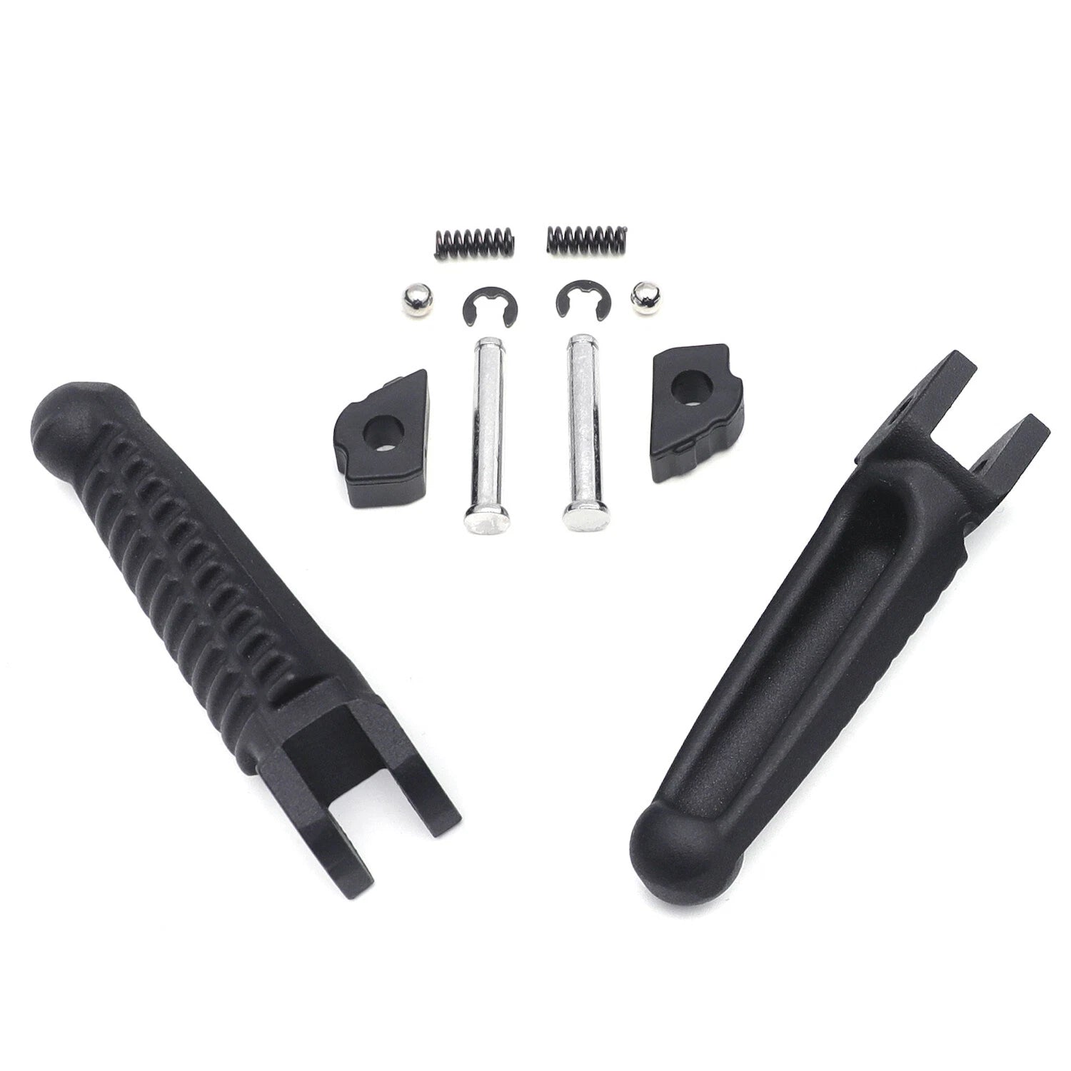 Black Rear Passenger Footpeg Footrest for Ducati 848 (2008), 1098/S (2007-2008), 1098 (2010-2011)