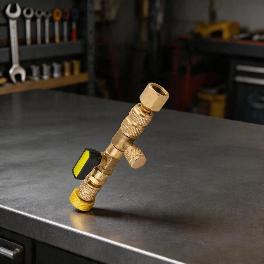 HVAC Valve Core Removal Tool 1/4 5/16 SAE for R22 R410A R404A R32