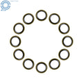 Set of 12 Fuel Line Sealing Washers for Cummins (12V, 24V)