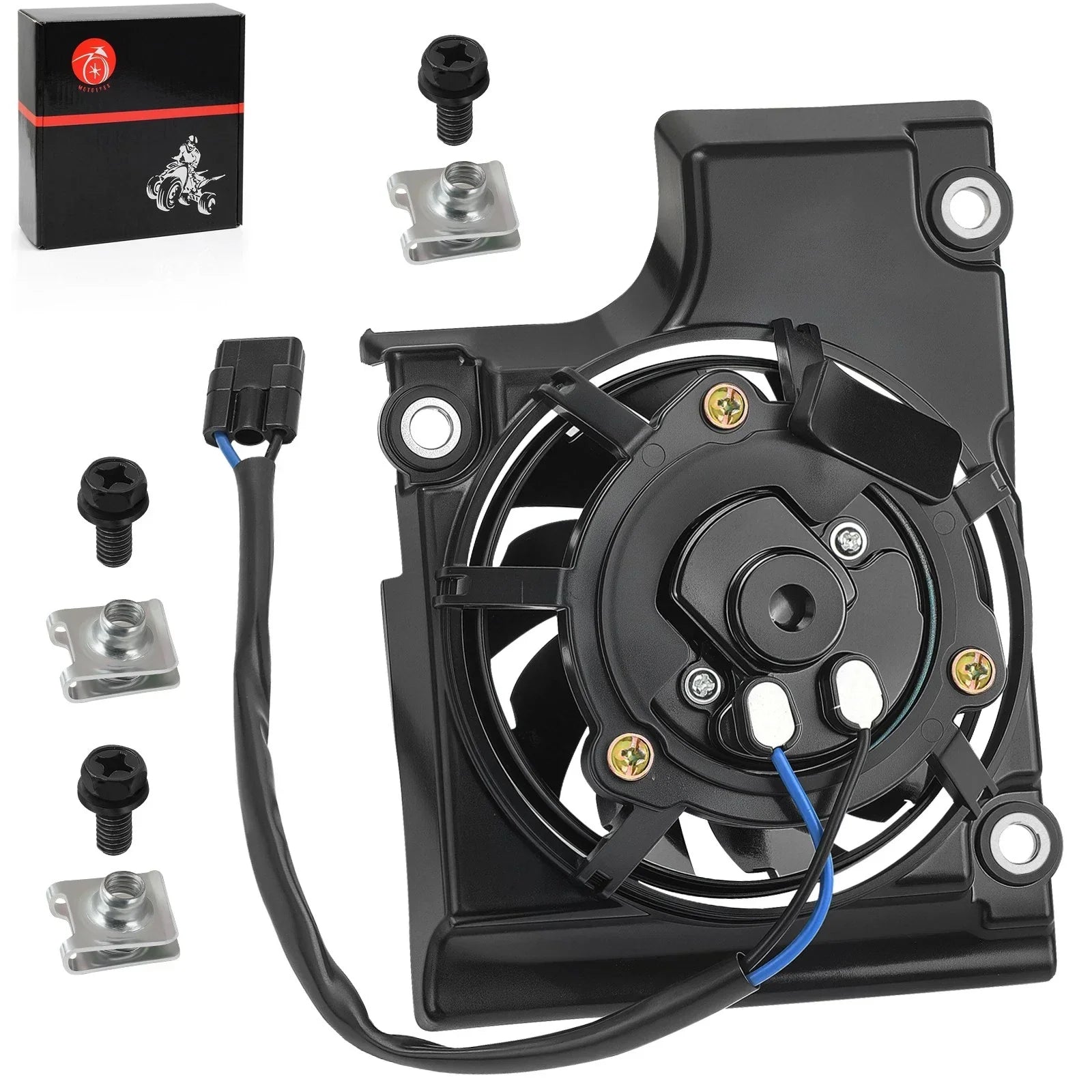 Radiator Fan Kit for Yamaha YZ250FX WR250F and YZ450FX WR450F (2019–2024)