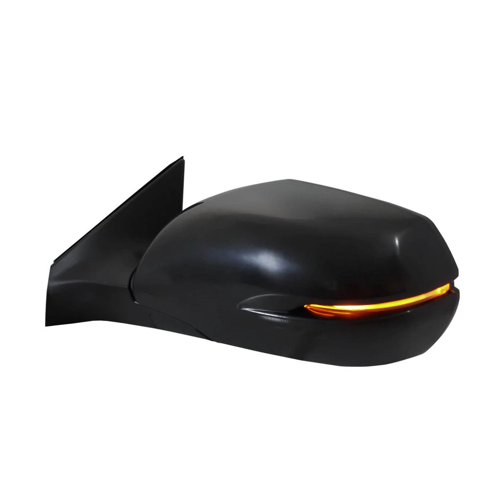 Replacement Ready to Paint Driver Side Door Mirror w/Blind Spot Monitor