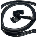 Rubber Door Weatherstrip Seals Pair for 1968–1969 Camaro Firebird